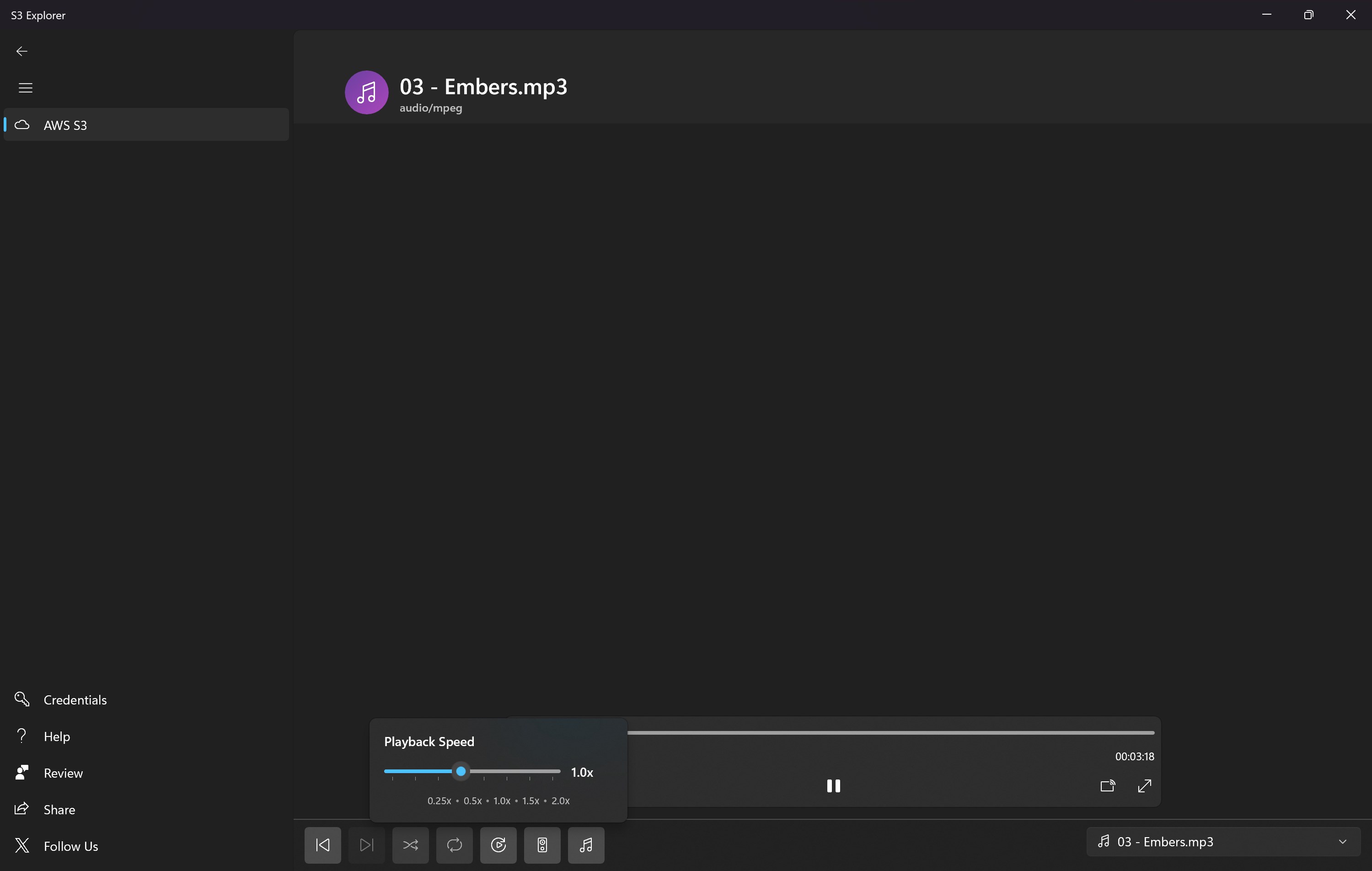 Hi-Fi Music Player & Playlist - Windows / Xbox